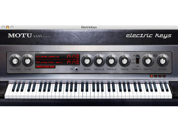 MOTU Electric Keys Klassiske vintage elektriske keyboard