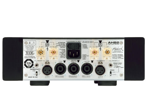Benchmark AHB2 Power Amplifier Sort Amplifier The Quietest, Cleanest Audio 