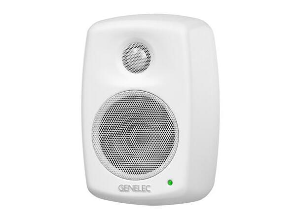 Genelec 8010 APM Hvit 2 veis, 3" LF - .75" HF, 25 + 25w