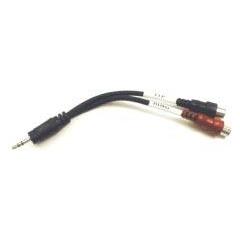 Hosa YRA 154 Y-Ledd Minijack hann til 2 stk phono hun