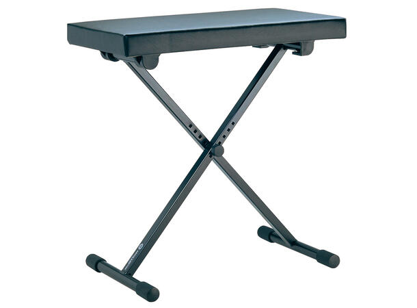 K&M 14065 kraftig keyboardstol benk/stol 39-58cm justering 