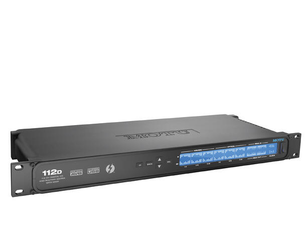MOTU 112D TB & AVB Audio interface AVB Ethernet,Thunderbolt, MADI/AES/ADAT