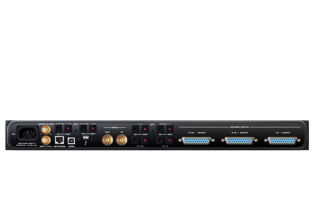 MOTU 112D TB & AVB Audio interface AVB MADI/AES
