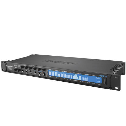 MOTU Monitor 8 monitor lydkort 6 kanal hodetelefonforsterker og USB/AVB