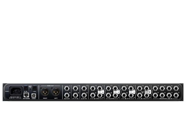 MOTU Monitor 8 monitor lydkort 6 kanal hodetelefonforsterker og USB/AVB 