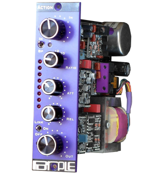 Purple Audio Action Compressor 500 serie Compressor Module
