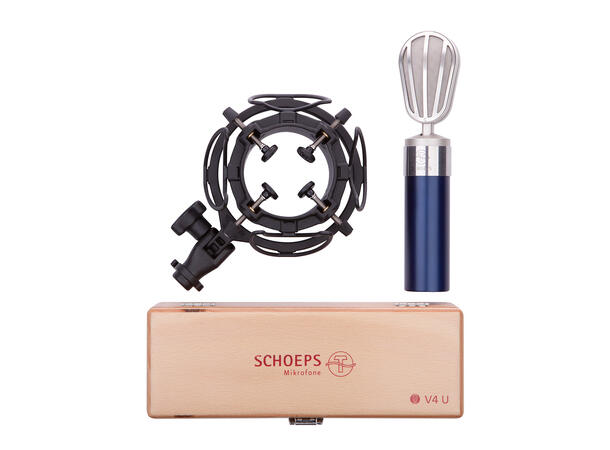 Schoeps V4 U anthracite-grey with premium case 