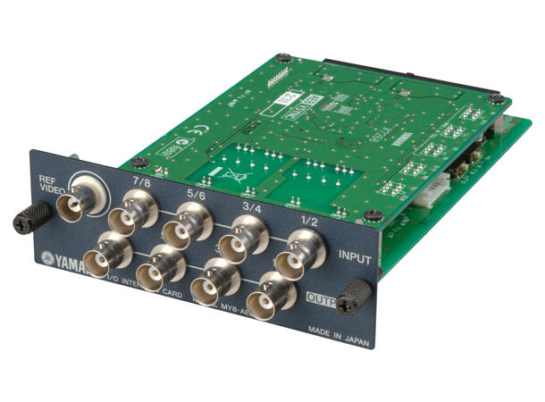 YAMAHA MY8-AEB AES/EBU interface with BNC connectors 