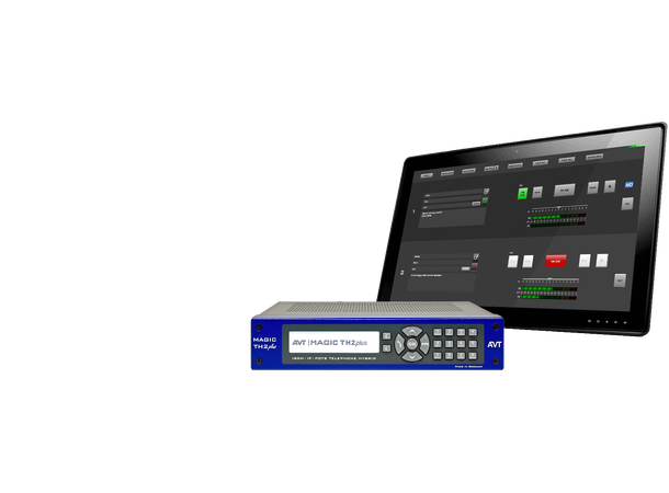AVT MAGIC TH2 plus V2 Telefonhybrid Digital 2-channel telephone hybrid 