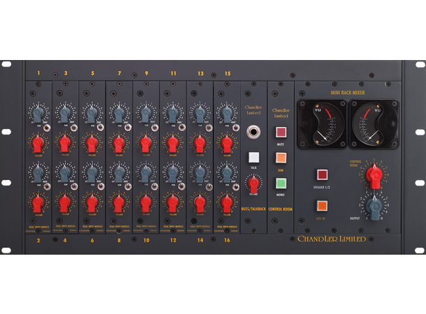 Chandler Mini Rack Mixer summing miker16 kanals Line