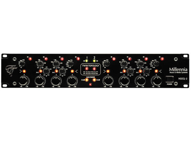 Millennia NSEQ-2 Rør Equalizer EQ 2 ch tube parametric equalizer 