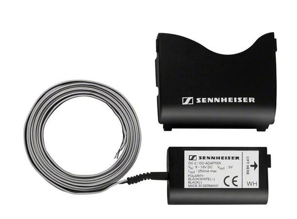 SENNHEISER DC 2 DC adapter to power pocket transm/receiv