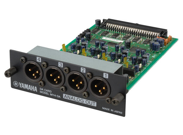 YAMAHA MY4-DA 4-channel line-level analog output card 