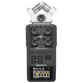 Zoom H6 Handy Recorder 6-kanals b&#230;rbar opptaker
