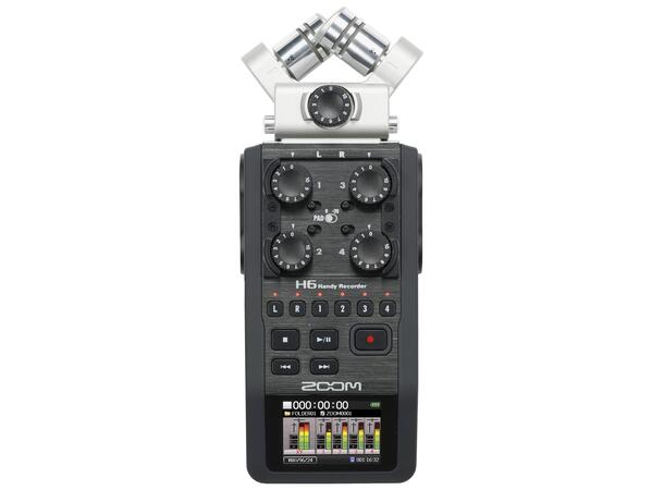 Zoom H6 Handy Recorder 6-kanals bærbar opptaker 