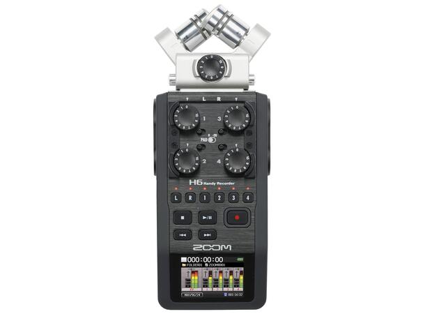 Zoom H6 Handy Recorder 6-kanals bærbar opptaker