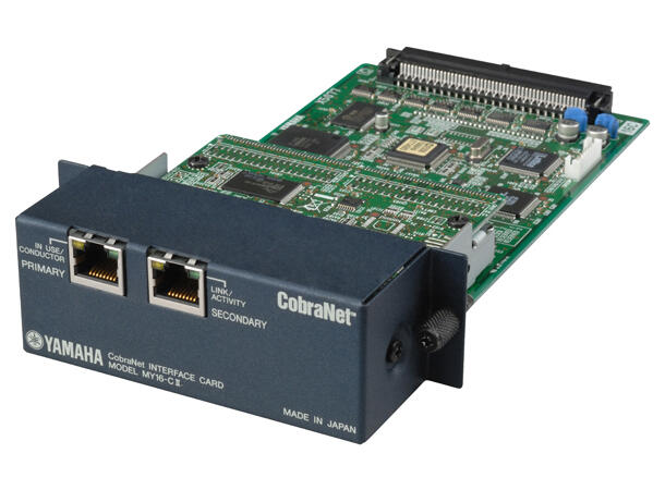 YAMAHA MY16-CII 16-ch CobraNet interface,RJ45x2 