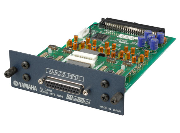 YAMAHA MY8-AD96 8-ch 24-bit/96kHz analog input card