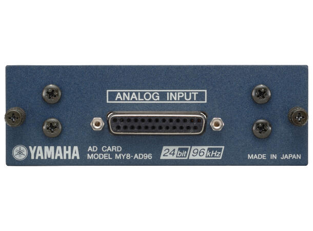YAMAHA MY8-AD96 8-ch 24-bit/96kHz analog input card