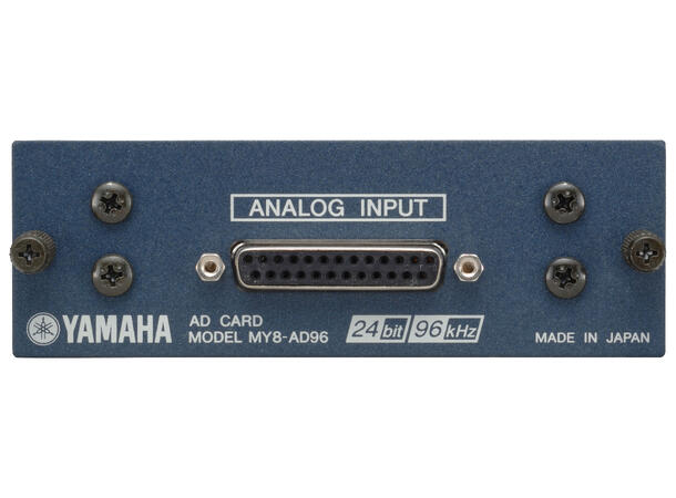 YAMAHA MY8-AD96 8-ch 24-bit/96kHz analog input card 