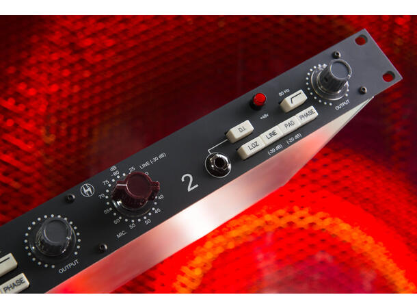 Heritage Audio DMA 73 mikrofonforsterker Micpre 2 ch 