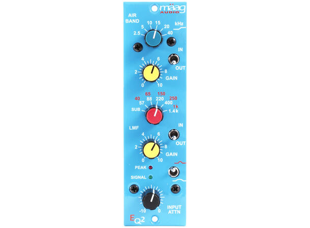 Maag Audio EQ2 2 Band Eq w/AIR band 500 serie EQ 4 band 1 Channel 