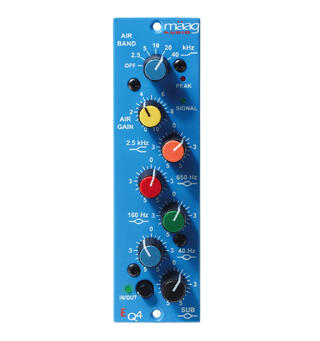Maag Audio EQ4 6 Band Eq w/AIR BAND 500 serie EQ 6 band 1 Channel