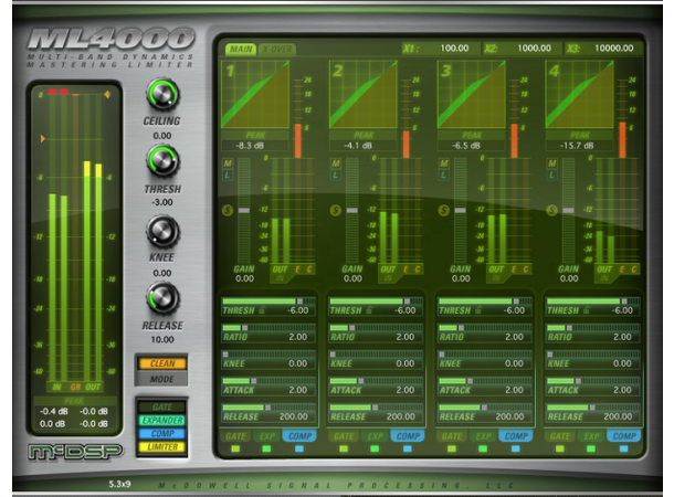 McDSP ML4000 HD v6 AAX DSP/Native/VST/AU 