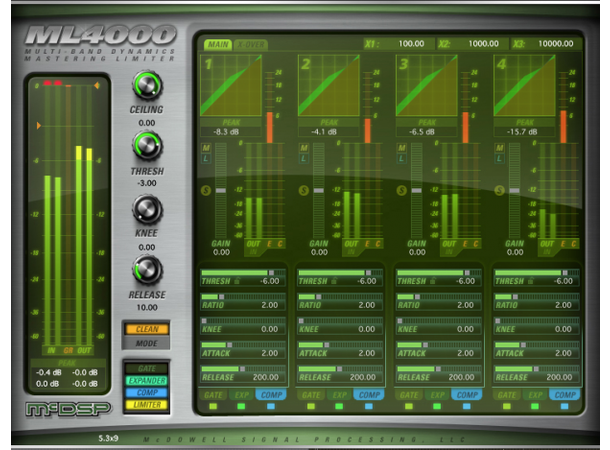 McDSP ML4000 HD v6 AAX DSP/Native/VST/AU