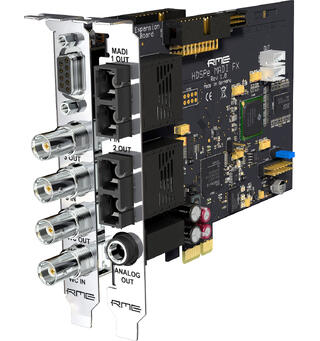 RME HDSPe MADI FX PCI-e lydkort 24 bit/192 kHz, 3 x MADI, MIDI, WC