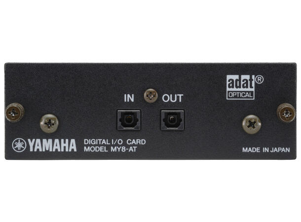 YAMAHA MY8-AT 8-ch ADAT I/O card. Optical I/O 