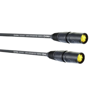 Cordial CAT5 kabel ETHERCON M-M  0,5m PEAK, fleksibel med flettet skjerm