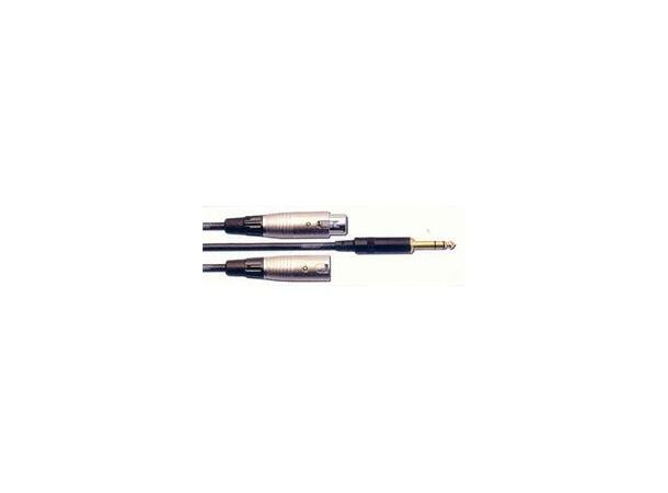 Cordial TRS Y-adapter -XLR F+M/dual 1,8m ESSENTIAL Insert kabel st.jack->XLR F+M 