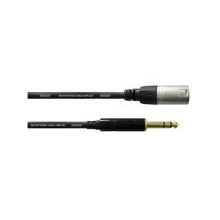 Cordial XLR M - TRS Jack M  3,0m INTRO kabel XLRM til balansert st jack.