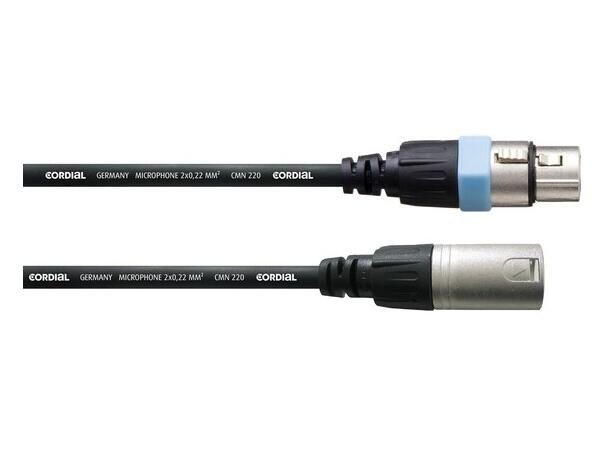 Cordial XLR kabel  F-M  2,5m INTRO Mikrofonkabel XLR F til XLR M