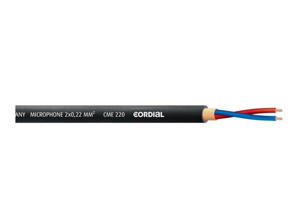 Cordial XLR kabel  F-M  2,5m INTRO Mikrofonkabel XLR F til XLR M
