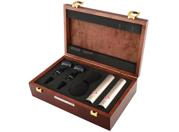 NEUMANN KM 183 Stereo Set Omni-directional microphones. Nickel. St 