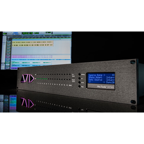 AVID Pro Tools | MTRX Base enhet ProMon, DadMan,64 PT,16x AES, 64 MADI IO