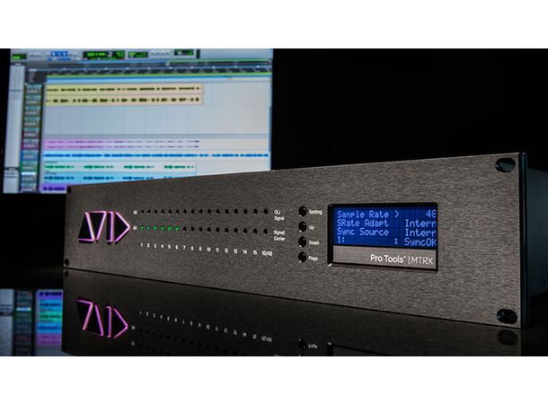 AVID Pro Tools | MTRX Base enhet ProMon, DadMan,64 PT,16x AES, 64 MADI IO 