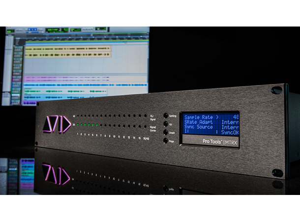 AVID Pro Tools | MTRX Base enhet ProMon, DadMan,64 PT,16x AES, 64 MADI IO