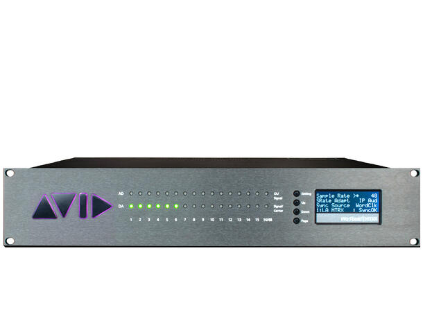 AVID Pro Tools | MTRX Base enhet ProMon, DadMan,64 PT,16x AES, 64 MADI IO