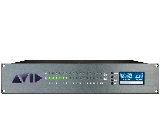 AVID Pro Tools | MTRX Base enhet ProMon, DadMan,64 PT,16x AES, 64 MADI IO 