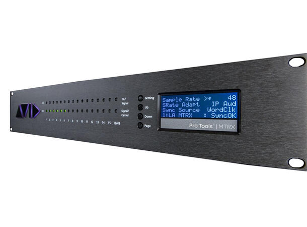 AVID Pro Tools | MTRX Base enhet ProMon, DadMan,64 PT,16x AES, 64 MADI IO 
