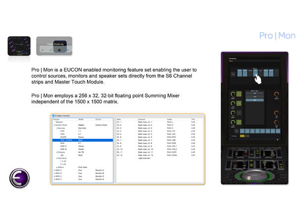 AVID Pro Tools | MTRX Base enhet ProMon, DadMan,64 PT,16x AES, 64 MADI IO 