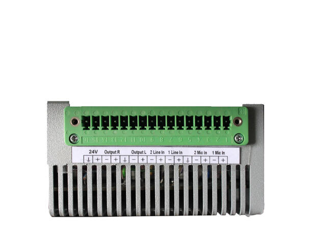MyMix Install Mikser 2 mic/line network, linje ut, 24V/POE 