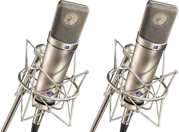 NEUMANN U87 Ai Stereo Set Large diaphragm microphone with 3 switch 