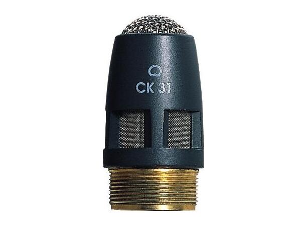 AKG CK31 mikrofonkapsel svanehals, nyre, kondensator