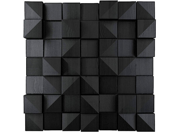 Artnovion Alps W - Diffuser Svart (L22) High End, Pakke med 1 panel 60x60cm 