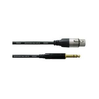 Cordial XLR F - TRS Jack M  6,0m ESSENTIAL kabel XLRF til bal. st jack.