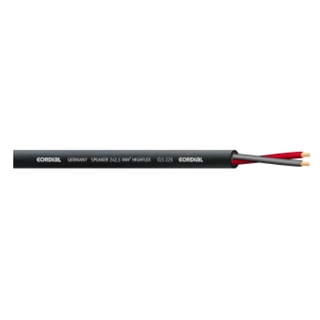 Cordial m kabel h&#248;yttaler CLS 240 H&#248;yttalerkabel fra tommel 2 x 4 mm2